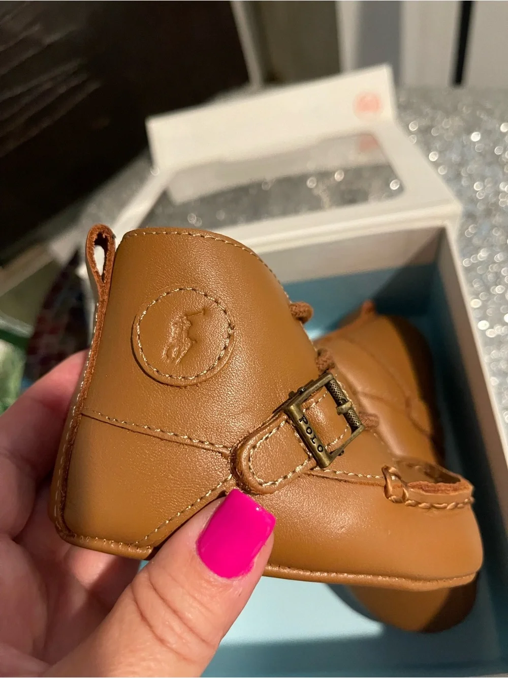 Ralph Lauren baby shoes NEW